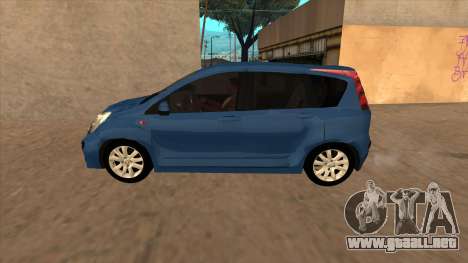 2006 Nissan Note MK1 para GTA San Andreas