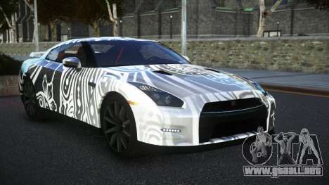 Nissan GT-R PSC S9 para GTA 4