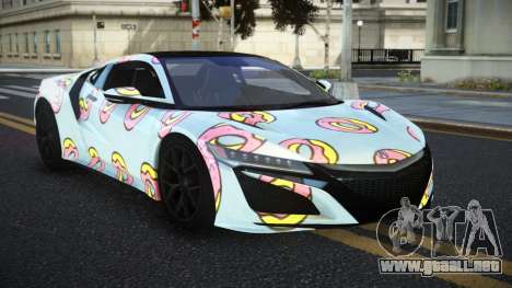 Acura NSX CD S5 para GTA 4