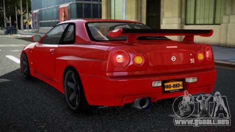 Nissan Skyline R34 TJ para GTA 4