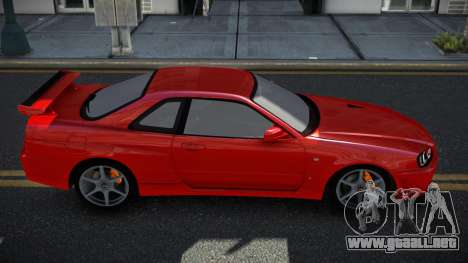 Nissan Skyline R34 GTR UL para GTA 4