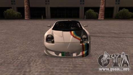 Toyota MR2 Verslide ( Placa pakistaní ) para GTA San Andreas