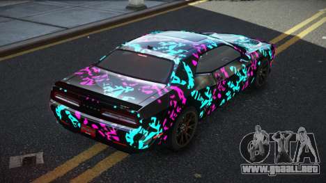 Dodge Challenger SRT GVB S13 para GTA 4