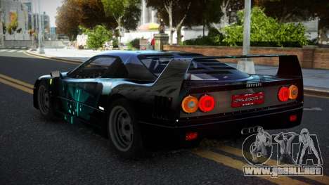 Ferrari F40 SHK S10 para GTA 4