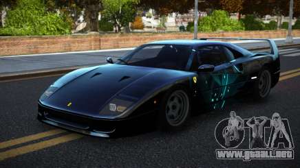 Ferrari F40 SHK S10 para GTA 4