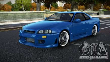 Nissan Skyline R34 99th para GTA 4