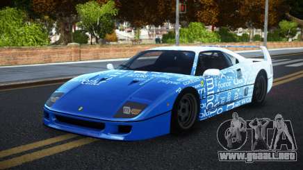 Ferrari F40 SHK S1 para GTA 4