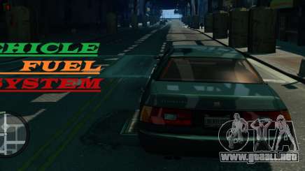 Vehicle Fuel System para GTA 4