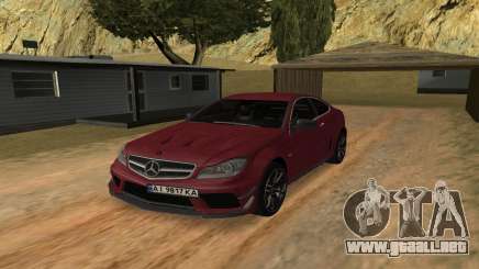 Mercedes-Benz AMG C63 Coupé para GTA San Andreas