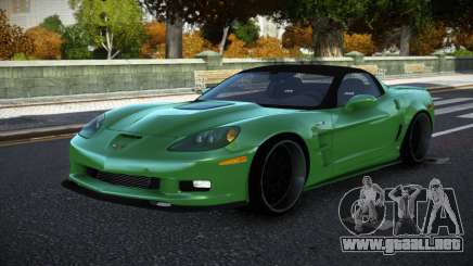 Chevrolet Corvette ZR1 JE para GTA 4