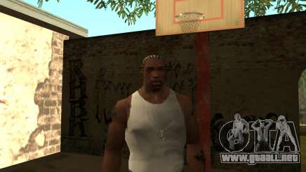 Camiseta sin mangas White Grove para GTA San Andreas