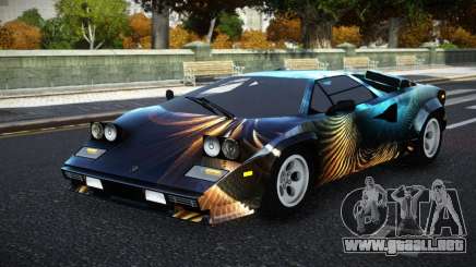 Lamborghini Countach 85th S13 para GTA 4