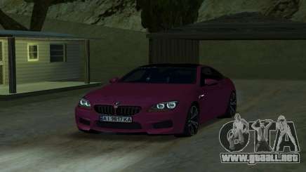 BMW M6 coupé 2014 para GTA San Andreas