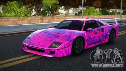 Ferrari F40 SHK S5 para GTA 4