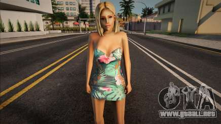 Flowers Girl Dress para GTA San Andreas