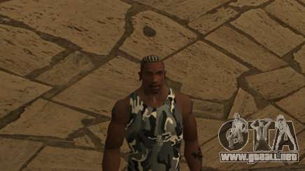 Camiseta de camuflaje urbano para GTA San Andreas