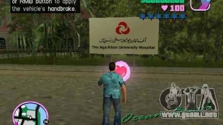 Pakistán Agha Khan Hospital Mod para GTA Vice City
