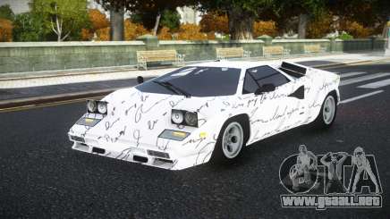 Lamborghini Countach 85th S8 para GTA 4