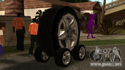 Carro de ruedas para GTA San Andreas