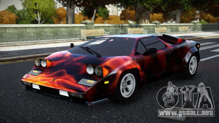 Lamborghini Countach 85th S14 para GTA 4