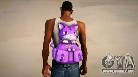 Cat Backpack v5 para GTA San Andreas