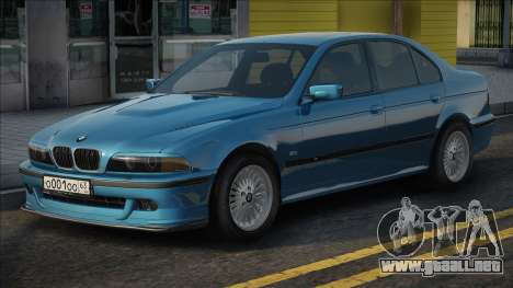 BMW E39 Blue para GTA San Andreas