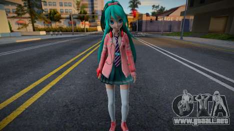 PDFT Hatsune Miku Ribbon para GTA San Andreas