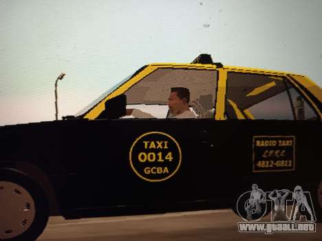 Renault 9 Taxi para GTA San Andreas