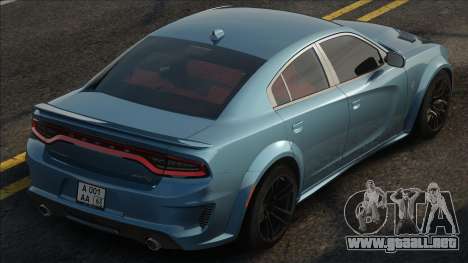 Dodge Charger SRT Hellcat 2020 Blue ver para GTA San Andreas