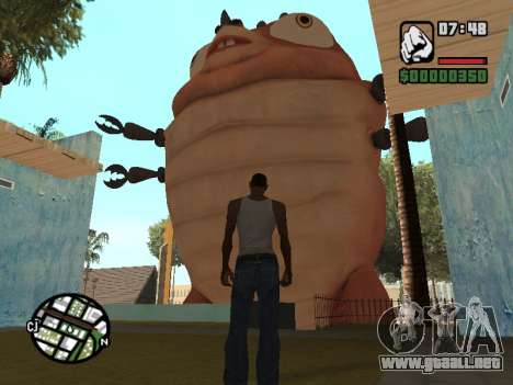 Insectosaurus Monsters vs Aliens para GTA San Andreas