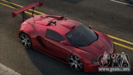 Bugatti Veyron 05-10 para GTA San Andreas