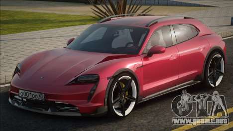 Porsche Taycan RCCD para GTA San Andreas