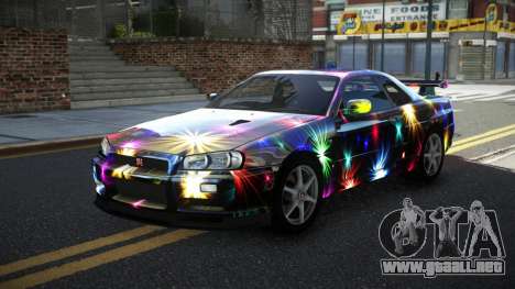 Nissan Skyline R34 GT-R XD-L S2 para GTA 4