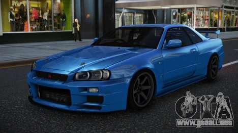 Nissan Skyline R34 BES para GTA 4