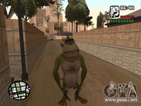 Missing Link Monsters vs Aliens para GTA San Andreas