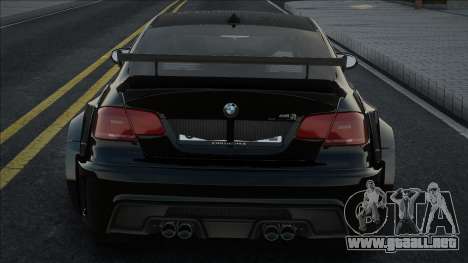 BMW M3 E92 [Black Style] para GTA San Andreas