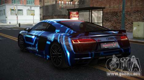 Audi R8 GB-D S6 para GTA 4