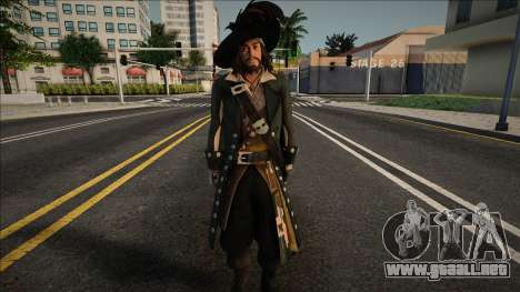 Barbossa - Pirates Oc para GTA San Andreas