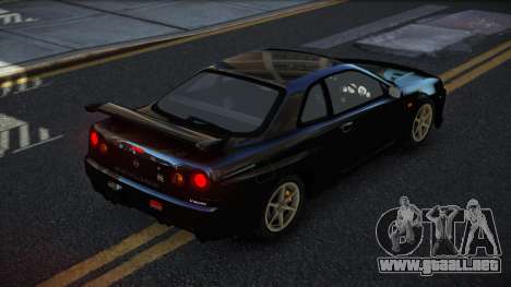 Nissan Skyline R34 KVN para GTA 4