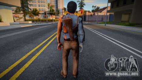 Ash de Evil Dead 3 The Game CON EXPRESIONES FACI para GTA San Andreas