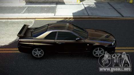 Nissan Skyline R34 GT-R XD-L para GTA 4