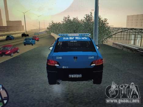 Peugeot 408 Policia Caba para GTA San Andreas