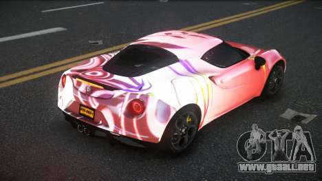 Alfa Romeo 4C MJR S4 para GTA 4