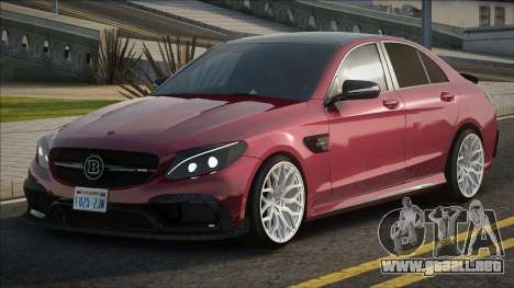 Mercedes-Benz C63 Edza para GTA San Andreas