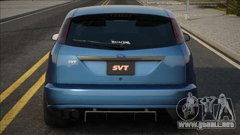 Ford Focus SVT Rezout para GTA San Andreas