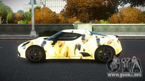 Alfa Romeo 4C MJR S8 para GTA 4