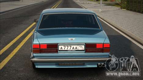 Bentley Turbo R Blue para GTA San Andreas