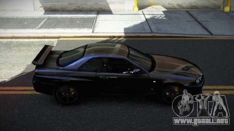 Nissan Skyline R34 CB para GTA 4