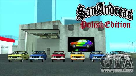 SanAndreasPolishEdition v 0.1.1 para GTA San Andreas