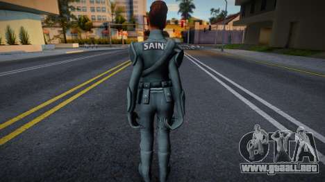 Shaundi Suit o Con Traje Tactico de Saints Row I para GTA San Andreas